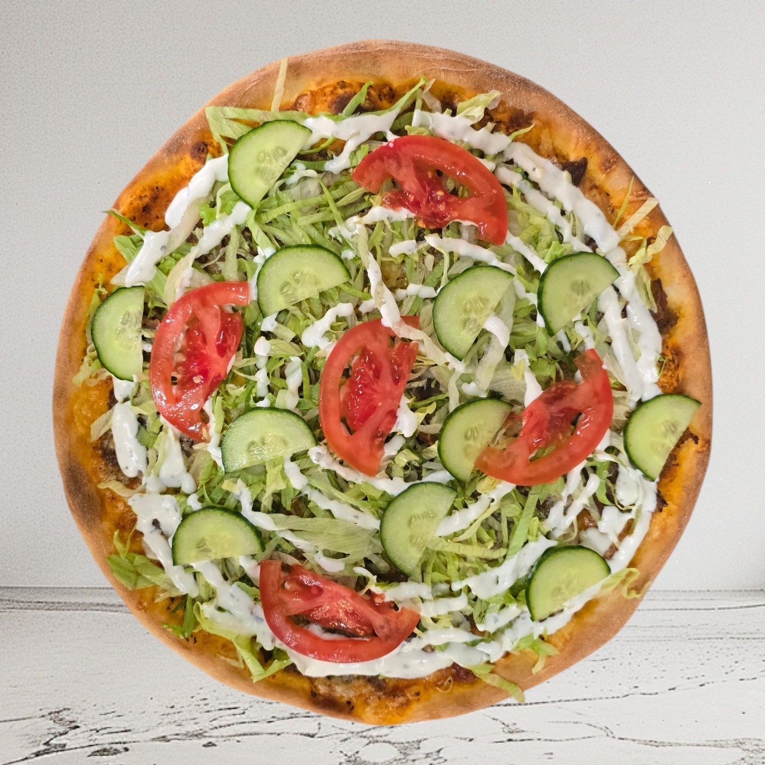 42. Kebab Pizza